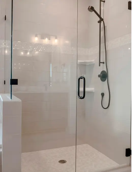Replace shower glass doors