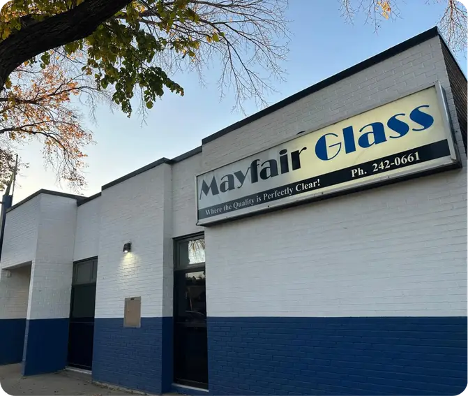 Mayfair Glass Installation