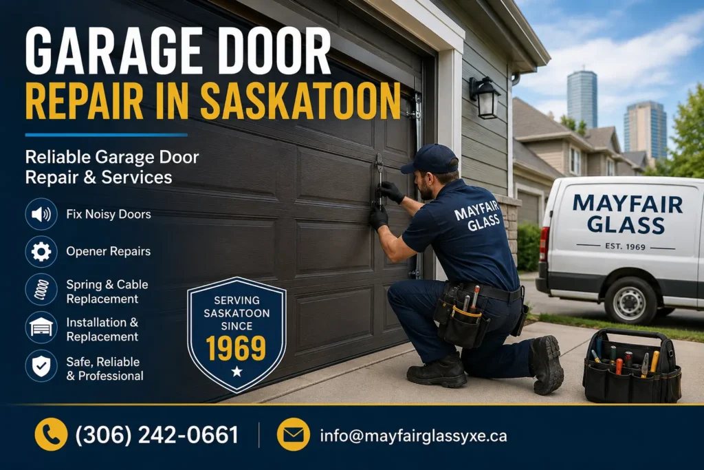 Garage Door Repair in Saskatoon